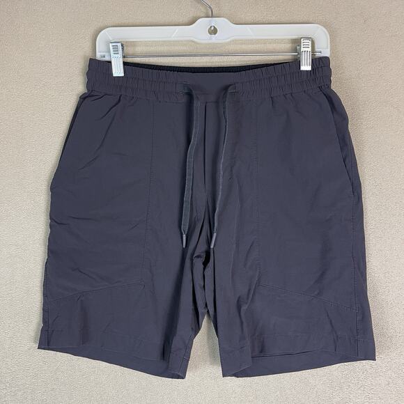 Lululemon Short Mens S Gray License To Train Quick Dry Zip Pocket Stretch - Picture 1 of 11